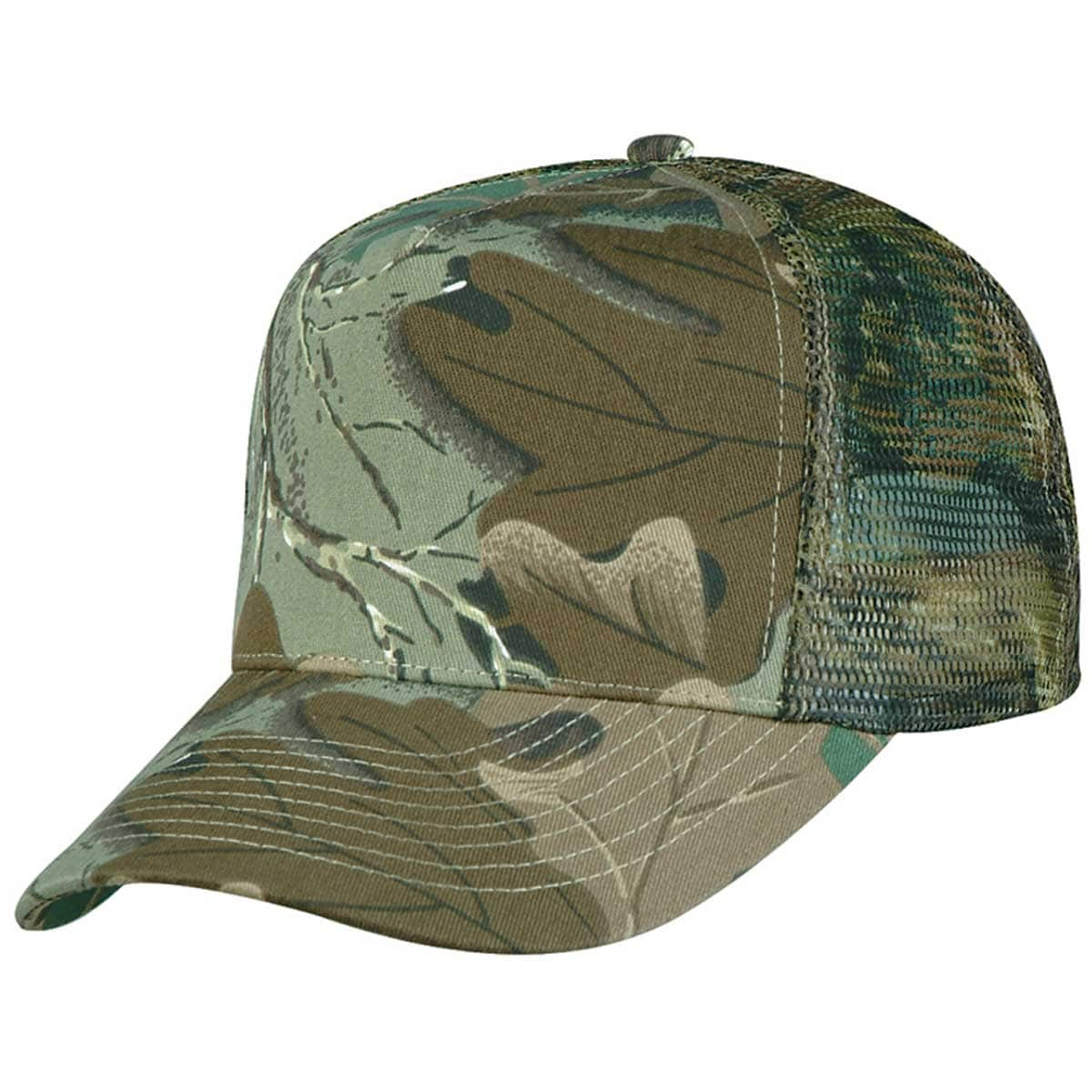 Nissun CSC - Foam Trucker Camo Hat, 5-Panel Camouflage Cap – The